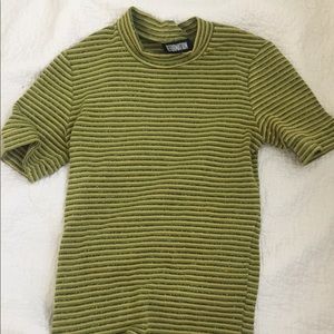 Reformation striped sweater top